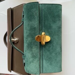 SAVETTE Suede pochette